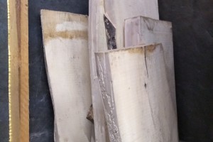 Hackberry slabs lumber
