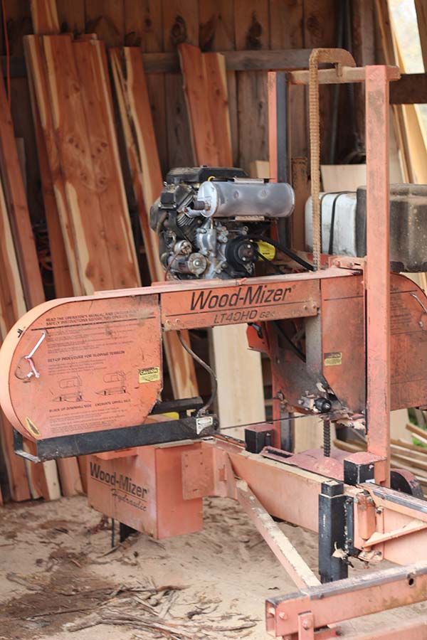 Woodmizer LT40 sawmill